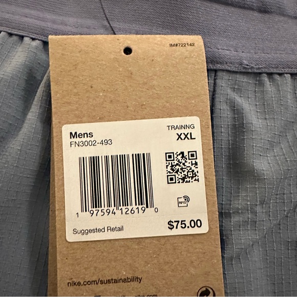 Nike Dri-Fit Flex Training Shorts | Grey |  Men’s Size 2XL | New with Tags - Picture 3 of 6